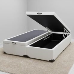 Base Box Queen Baú Corino Branco - ALTO NÍVEL CAMAS E COLCHÕES
