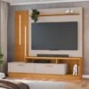 Home até 65" Despertar Cinamomo/Off White - JCM MOVELARIA