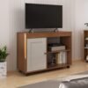 Rack até 42" Sampa Cinamomo/Off White - ARTELY