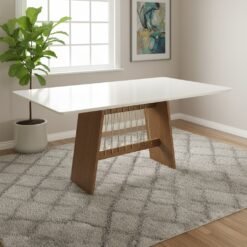 Mesa Damiana BA56 160 Canela/Off White - KAPPESBERG