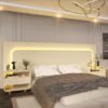 Cabeceira Casal/Queen/King Innova Off White - GELIUS