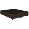 Base Box Queen Simples Corino Marrom - BIOSTAR