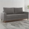 Sofá Living Palazo/Felícia 1,80 m Linho Inox - VIERO MÓVEIS