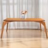 Mesa Tiradentes 120 Imbuia Natural (S/Vidro) - MARKA MÓVEIS