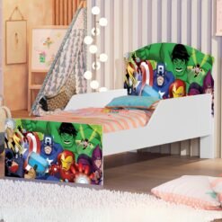Mini Cama Juvenil Lívia (Menino) Vingadores 404188 – VJ MÓVEIS