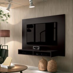 Painel até 43" Fox New Preto - EDN MÓVEIS