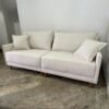 Sofá Living Liverpool 2,10 m Linho Bege - CAPRI ESTOFADOS